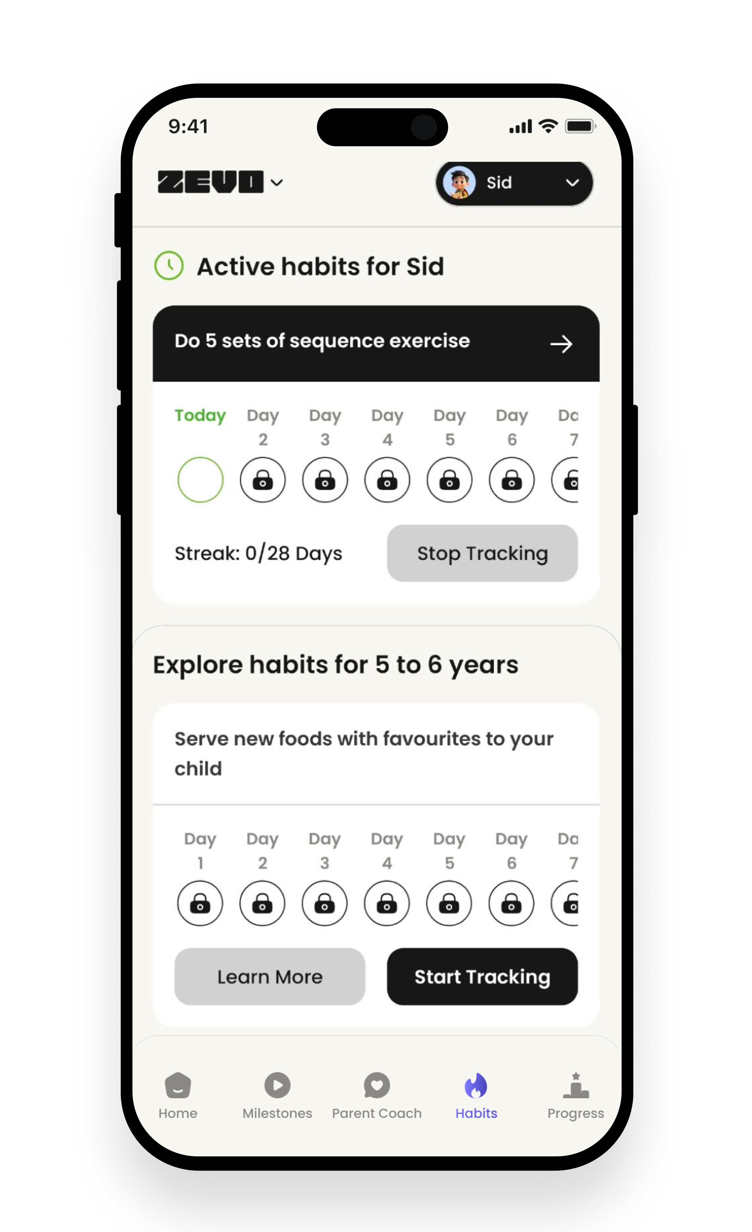Zevo App - AI Coach